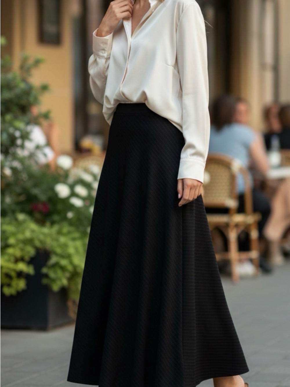 Bailey 44 Black Maxi Skirt